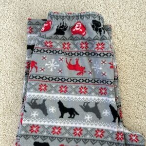 Boys fleece pajama bottoms size large 10/12